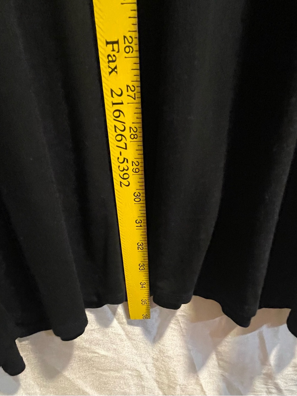 Black Graphic dress- "If you can read this you're too close" - Picture 4 of 5